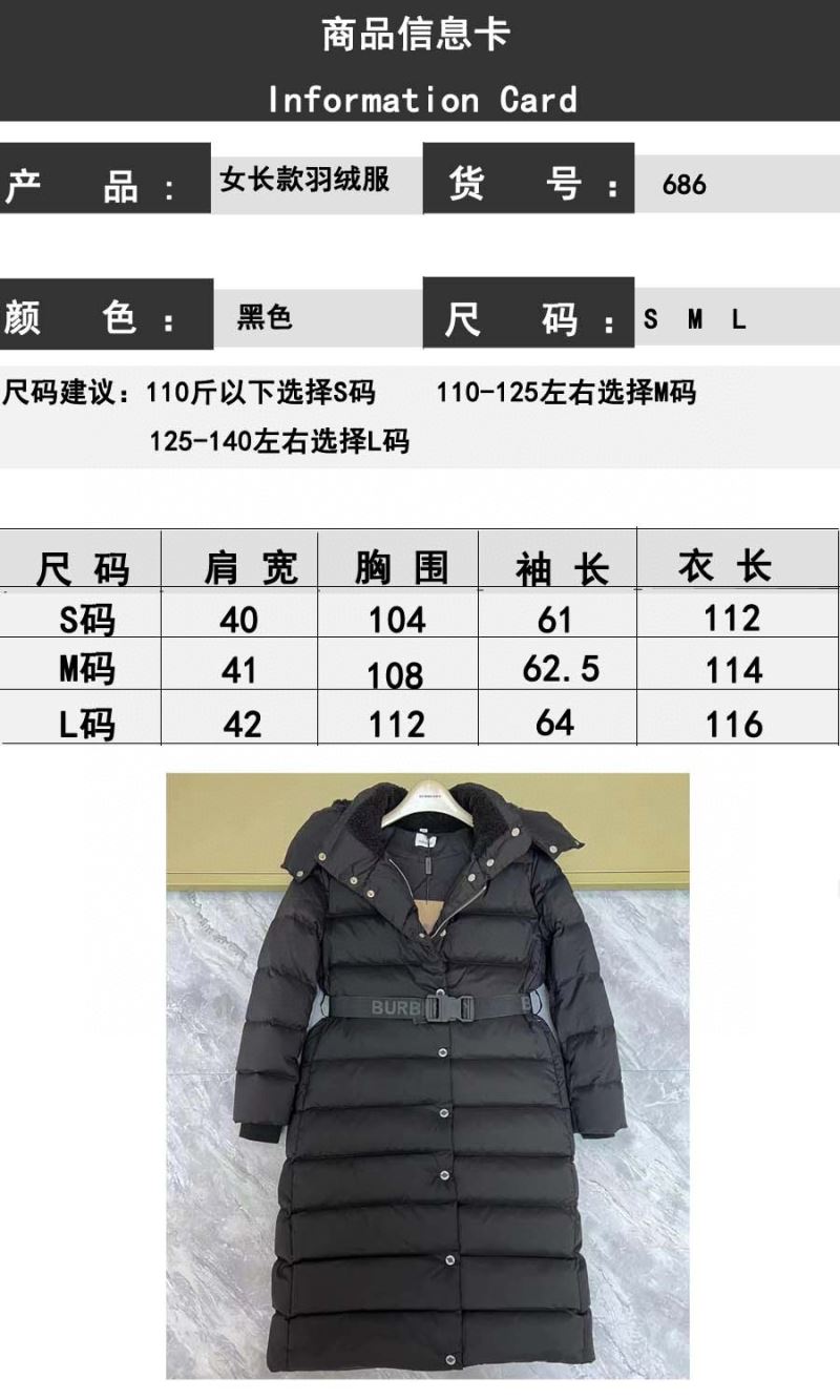 Burberry Down Jackets